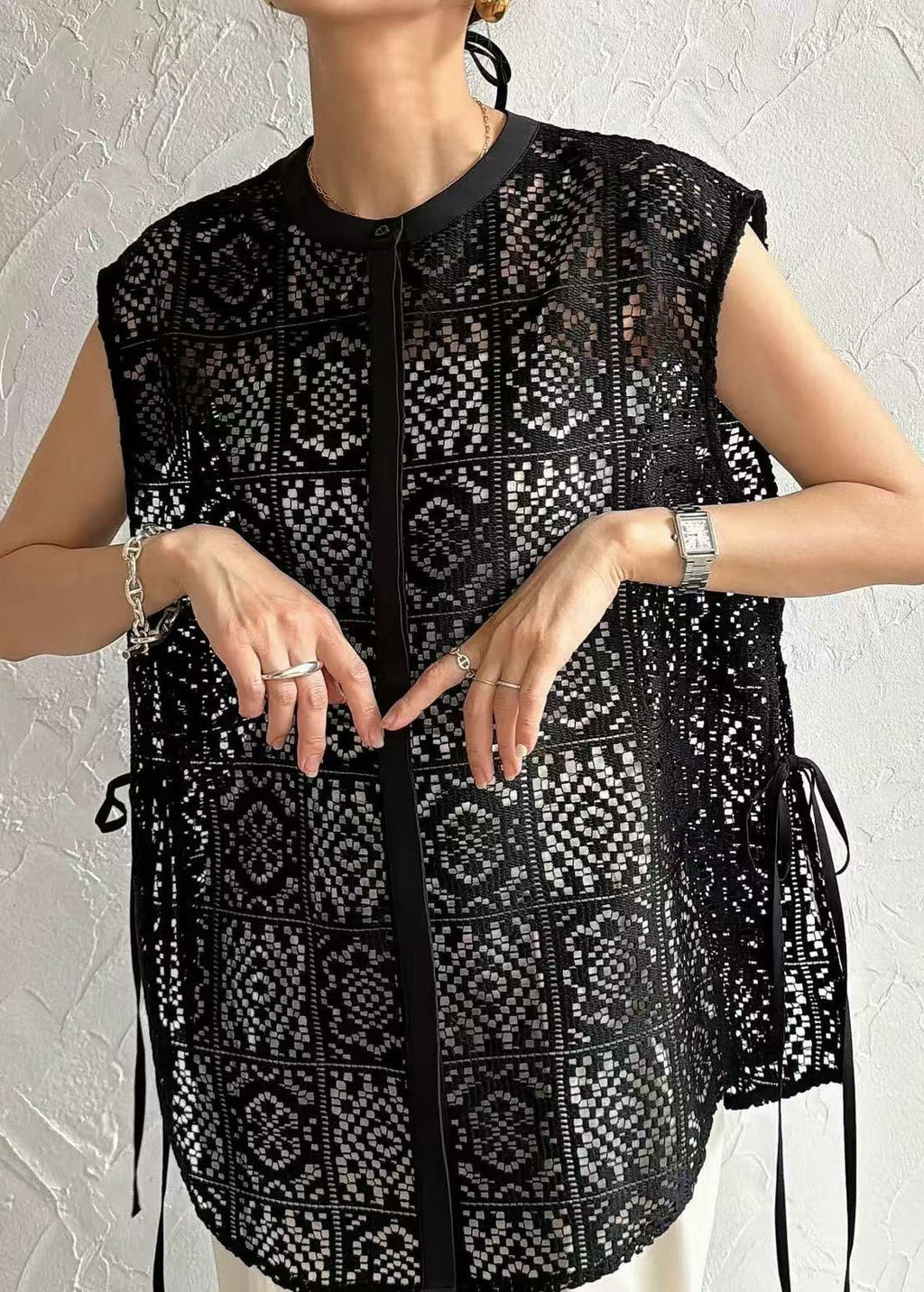 A Vintage Style Top with Delicate Timeless Details
