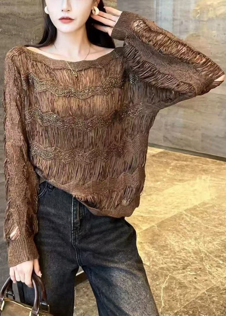 Well Tailored Sweater with a Graceful Silhouette