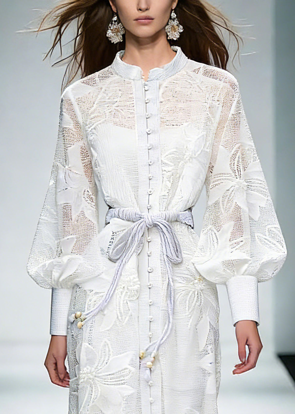 A Vintage Style Dress with Delicate Timeless Details