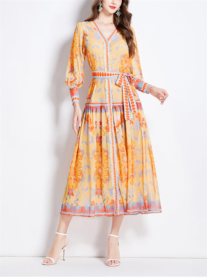 A Vintage Style Dress with Delicate Timeless Details