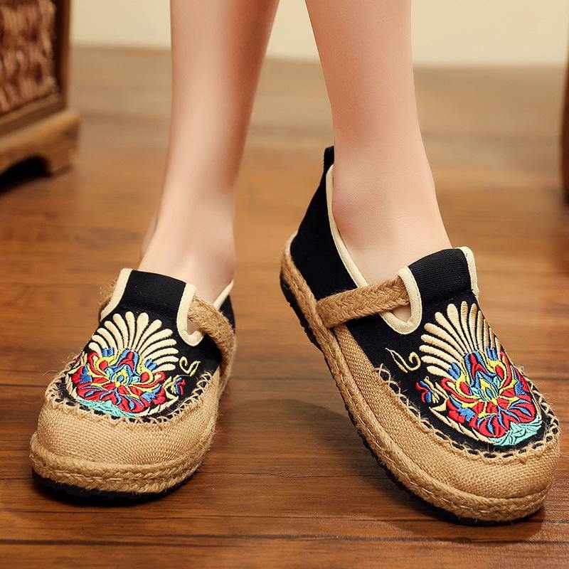 Classic Orthopedic Flats with Timeless Style