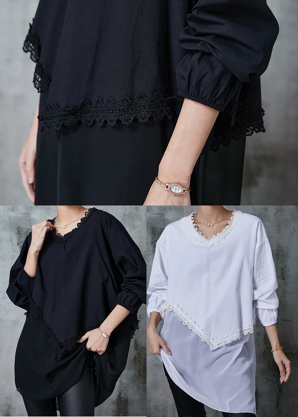 Well Tailored Blouse with a Graceful Silhouette