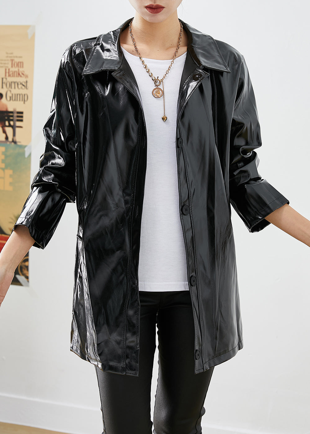 A Vintage Style Coat with Delicate Timeless Details