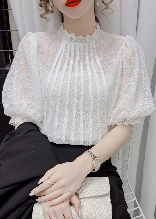 A Vintage Style Top with Delicate Timeless Details
