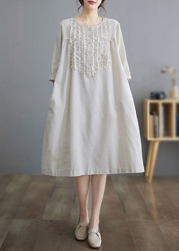 A Vintage Style Dress with Delicate Timeless Details