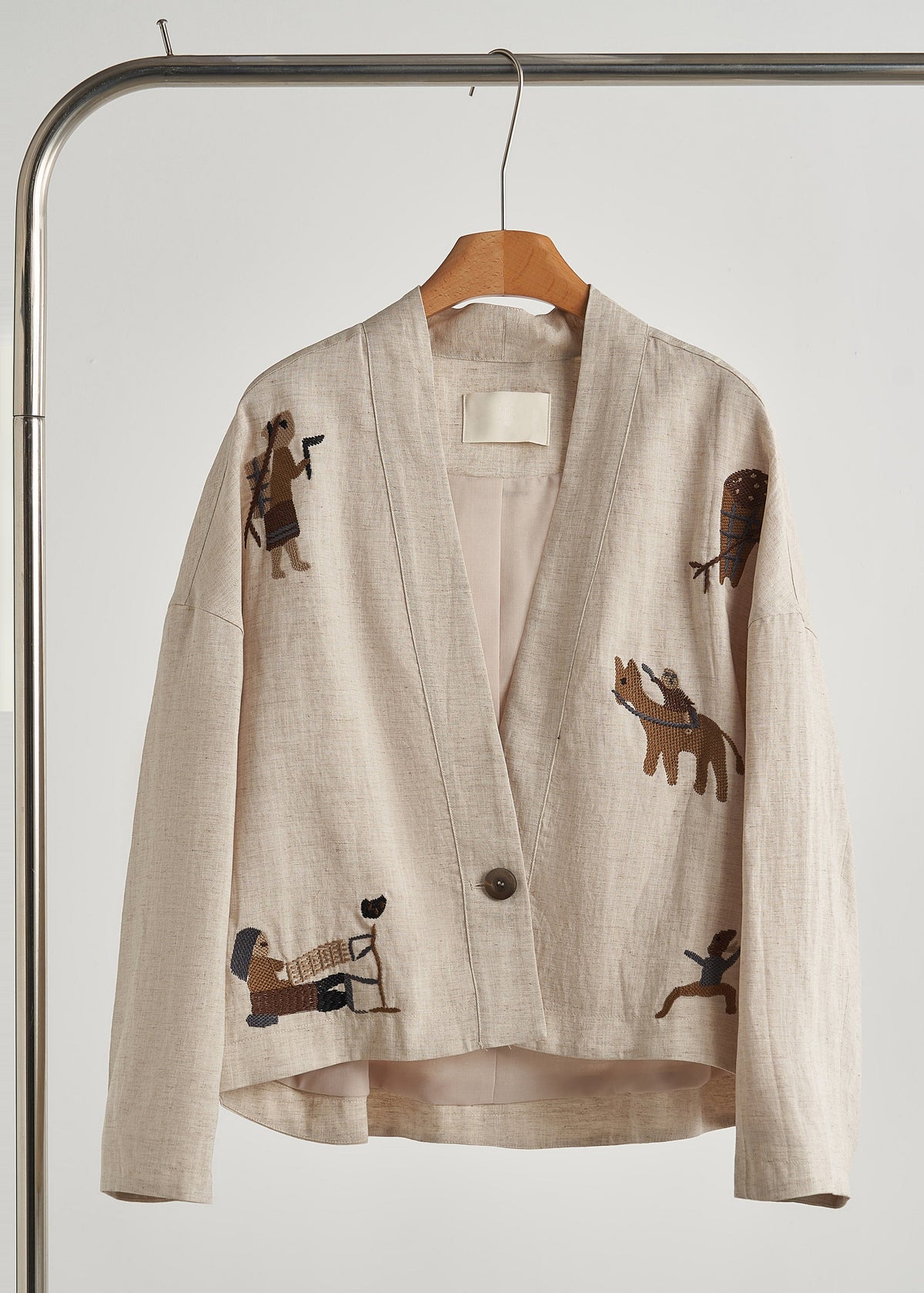 A Vintage Style Coat with Delicate Timeless Details
