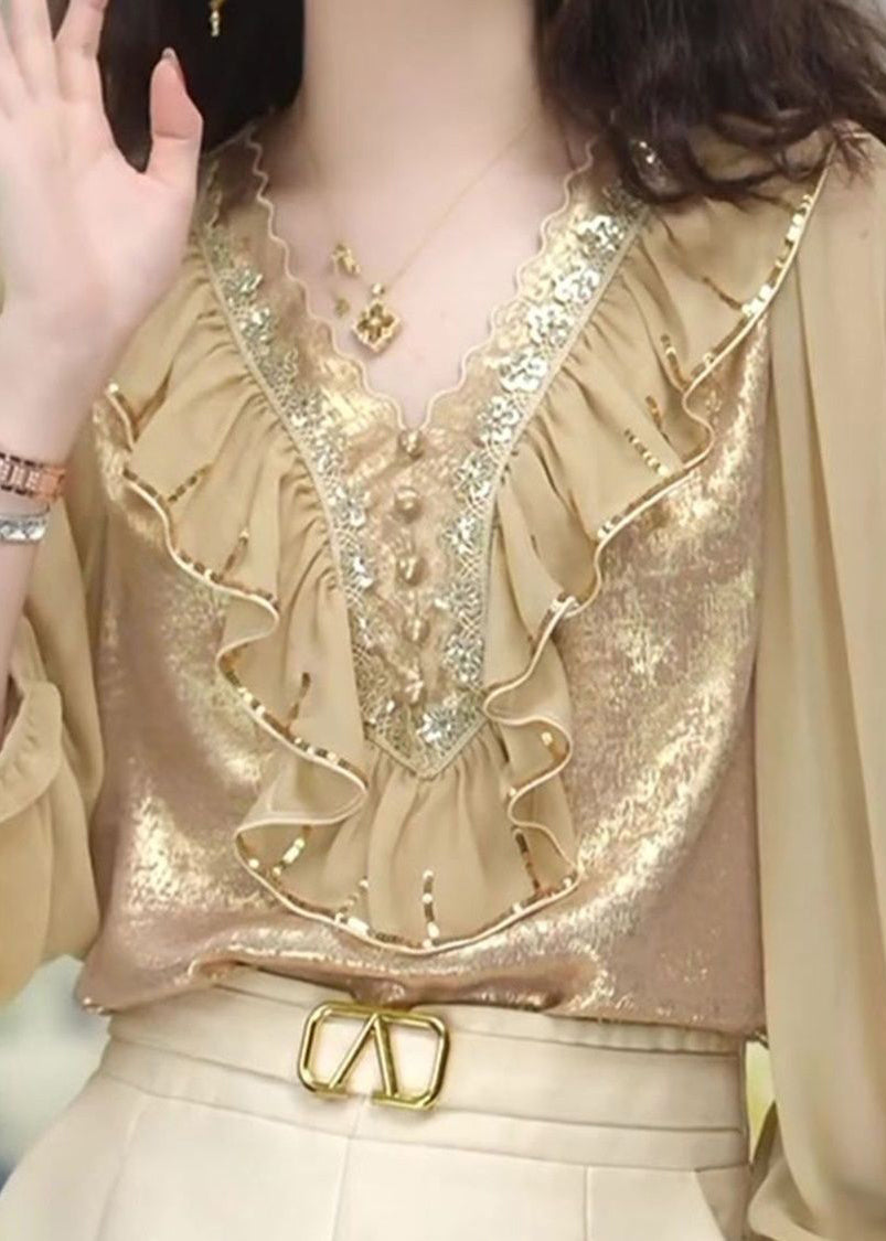 A Vintage Style Shirt with Delicate Timeless Details