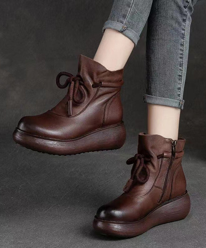 Classic Orthopedic Boots with Timeless Style