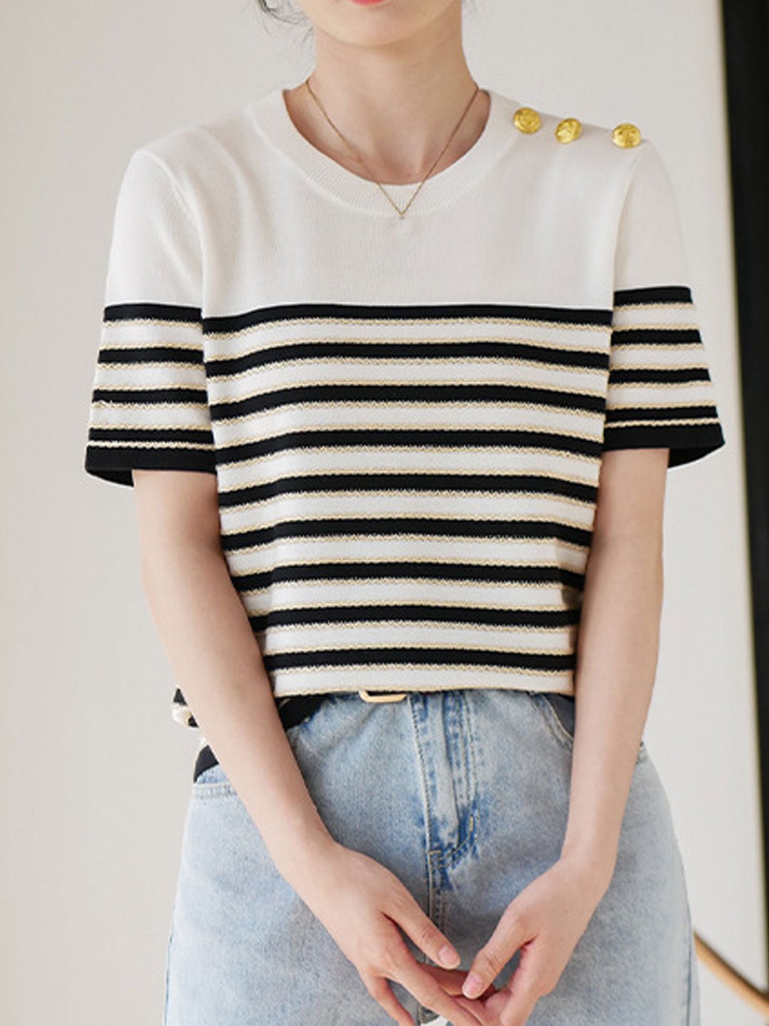 Sophisticated Top with a Clean Classic Look