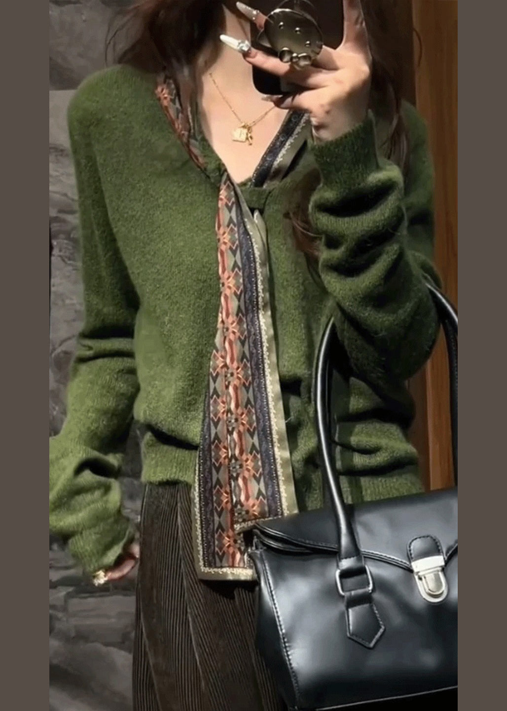 Vintage Inspired Sweater with a Contemporary Edge