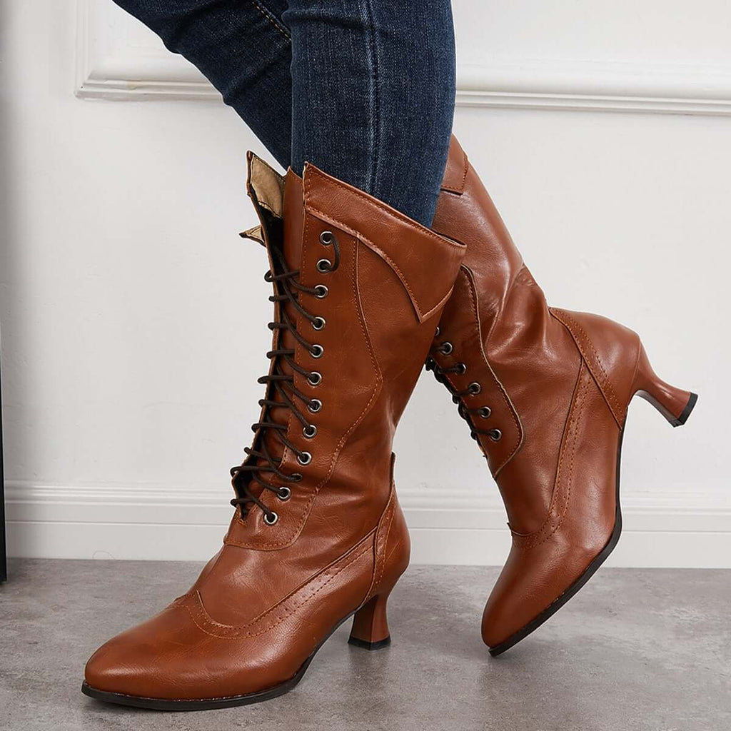 Classic Orthopedic Boots with Timeless Style