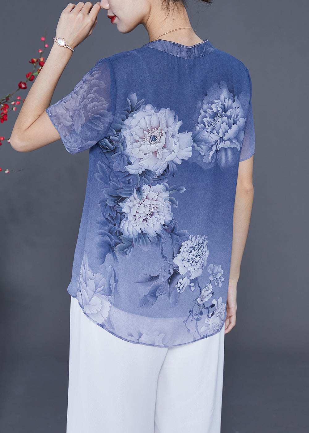 A Vintage Style Blouse with Delicate Timeless Details