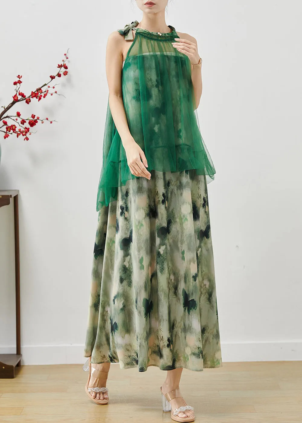 A Vintage Style Dress with Delicate Timeless Details
