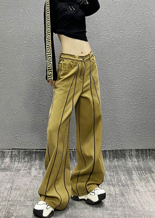 A Vintage Style Pants with Delicate Timeless Details