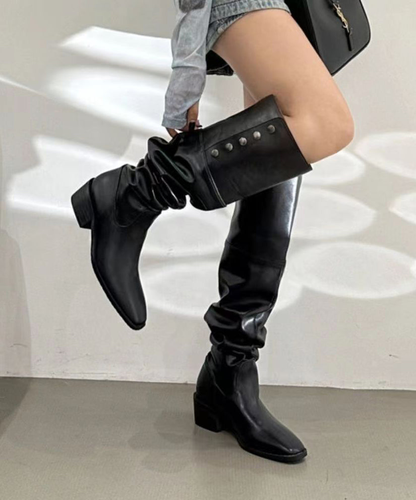 Vintage Inspired Orthopedic Boots
