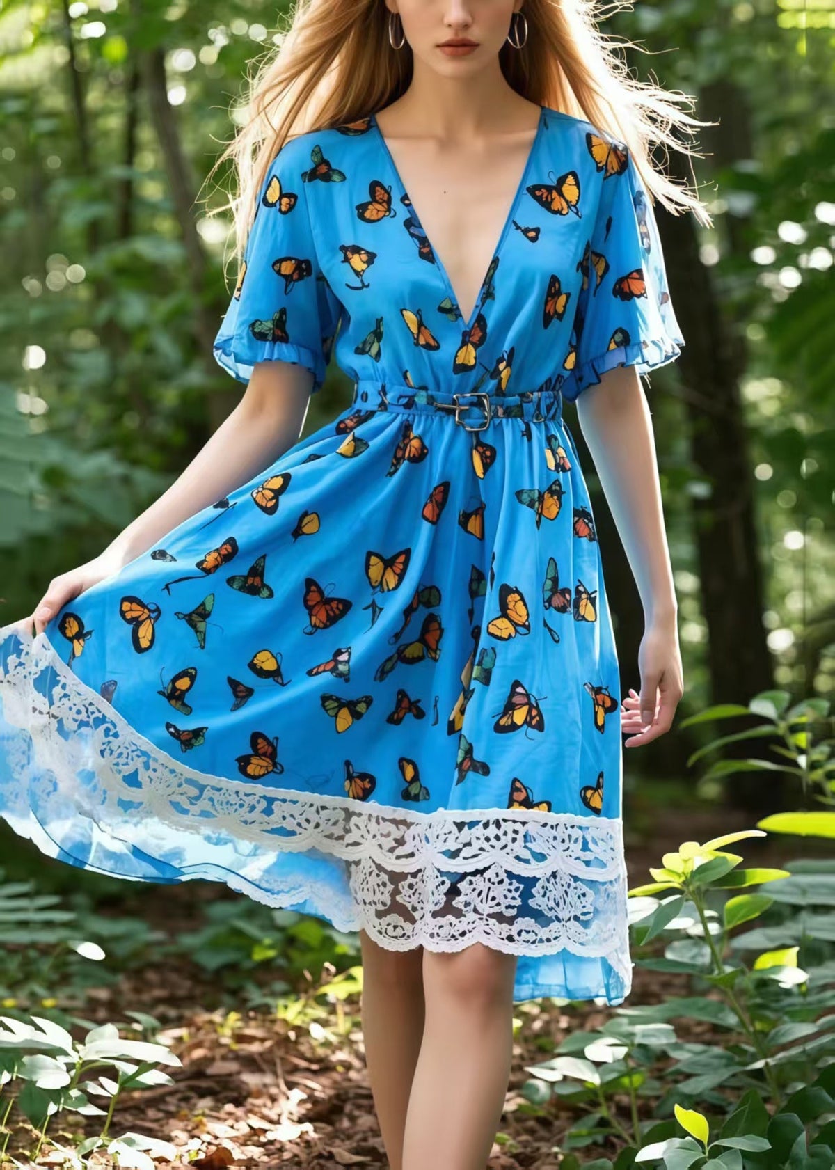 Classic Vintage Dress with a Flattering Fit