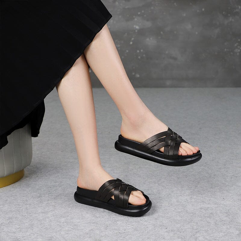 Vintage Inspired Orthopedic Slippers