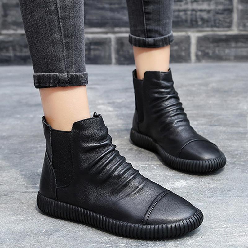 Classic Orthopedic Boots with Timeless Style