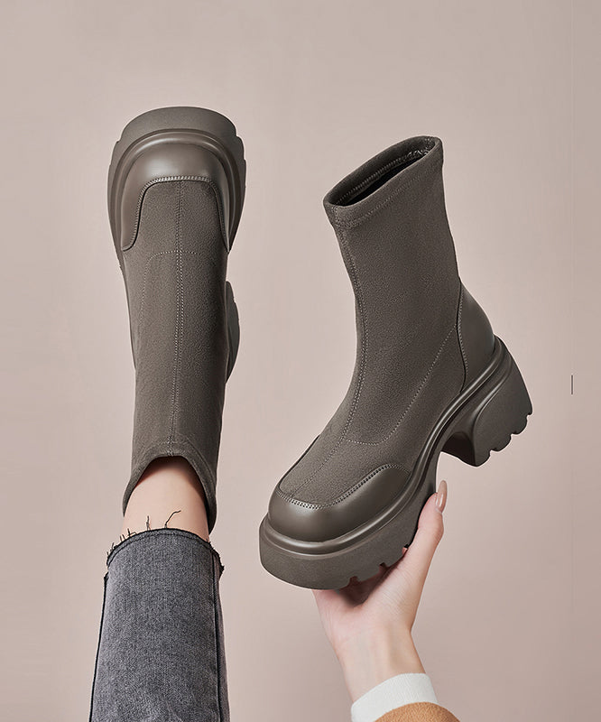 Classic Orthopedic Boots with Timeless Style