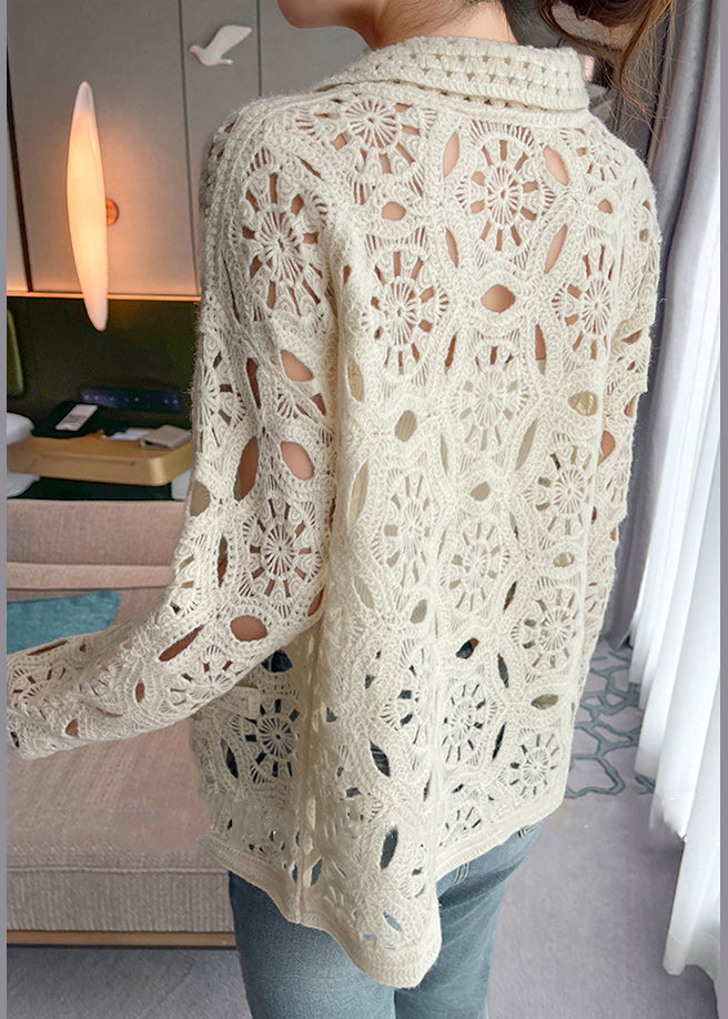 A Vintage Style Cardigan with Delicate Timeless Details