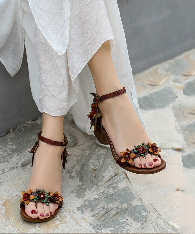 Vintage Inspired Orthopedic Sandals