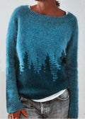 Well Tailored Sweater with a Graceful Silhouette