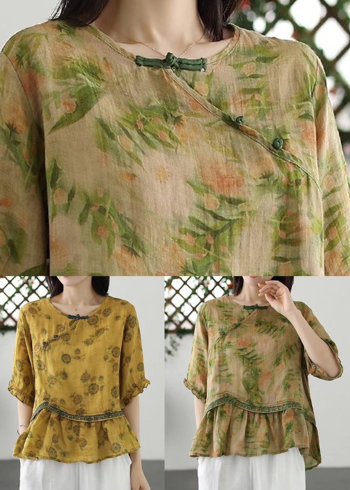 A Vintage Style Shirt with Delicate Timeless Details