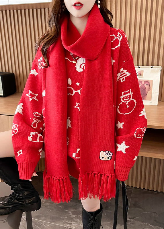 A Vintage Style Sweater with Delicate Timeless Details