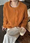 Vintage Inspired Sweater with a Contemporary Edge