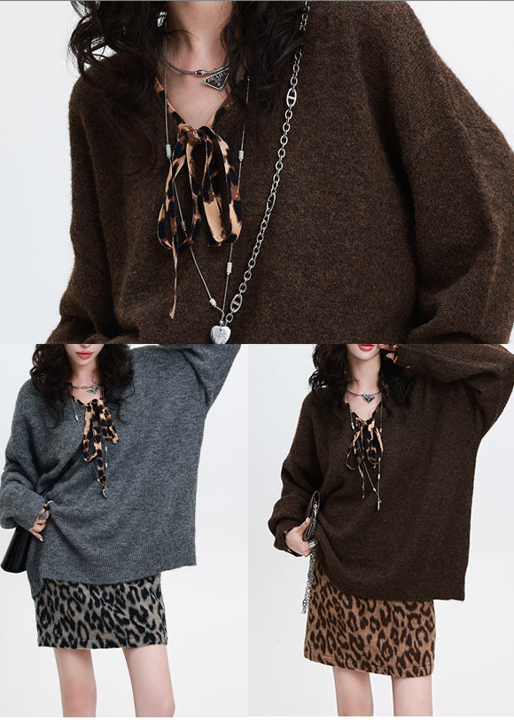 Vintage Inspired Sweater with a Contemporary Edge