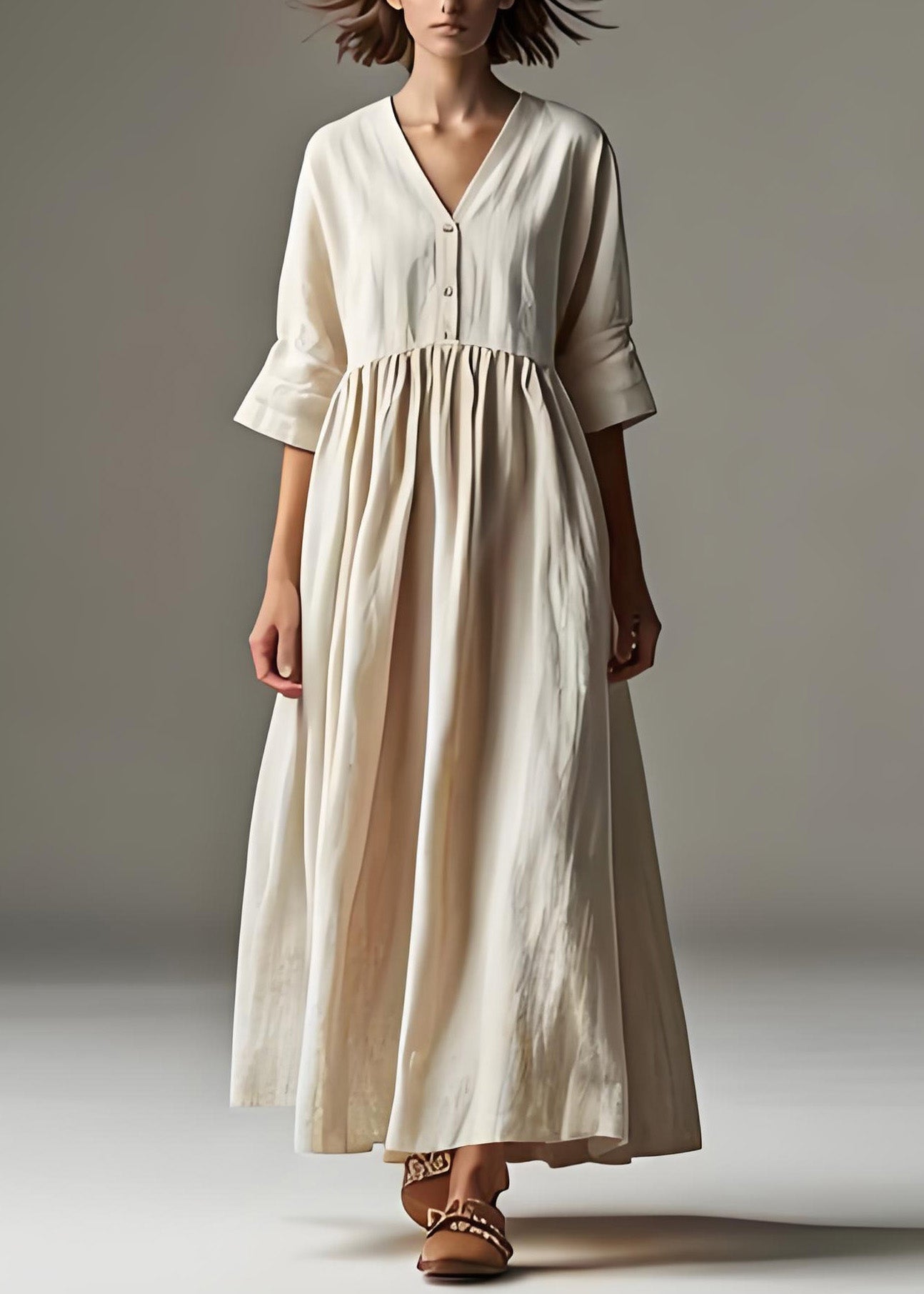 Beautifully Finished Dress in a Timeless Design