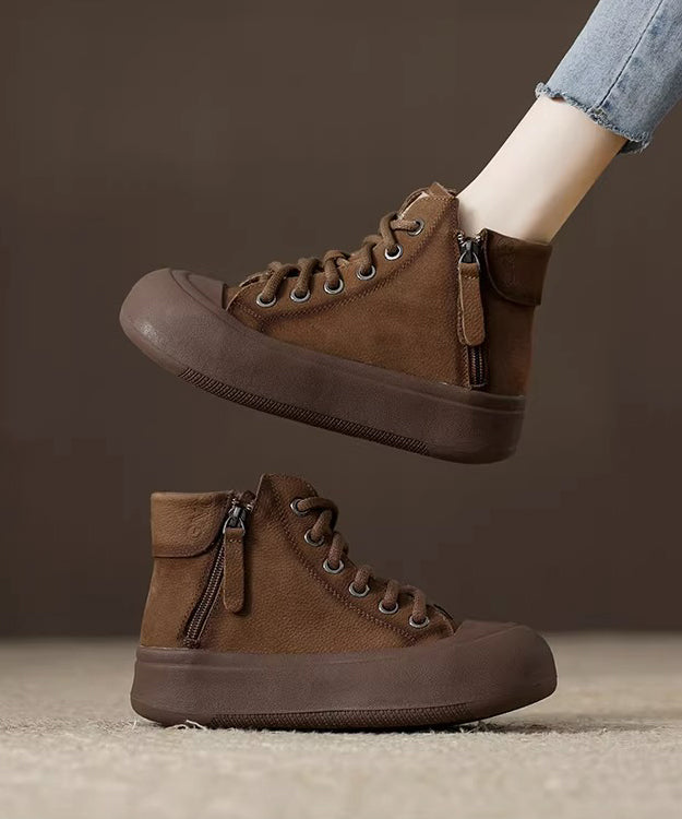 Classic Orthopedic Boots with Timeless Style