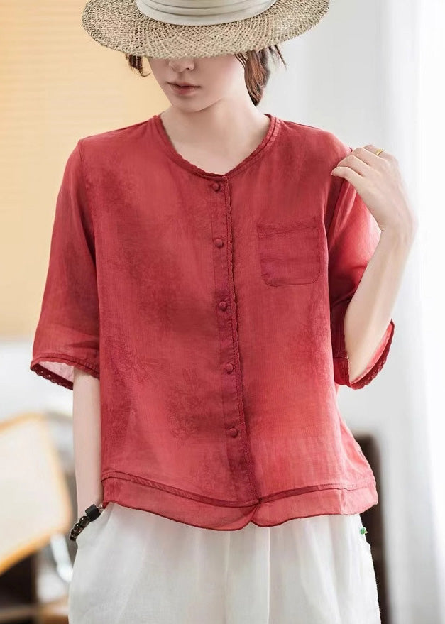 Beautifully Balanced Blouse with Timeless Character