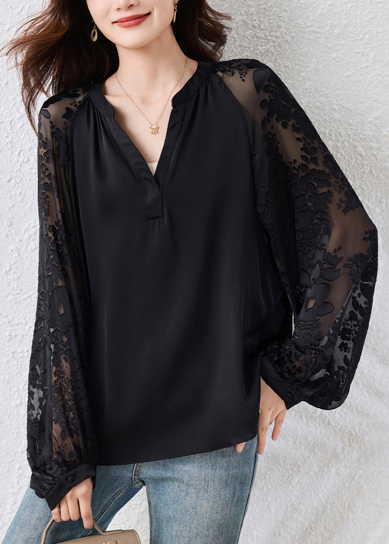 A Vintage Style Blouse with Delicate Timeless Details