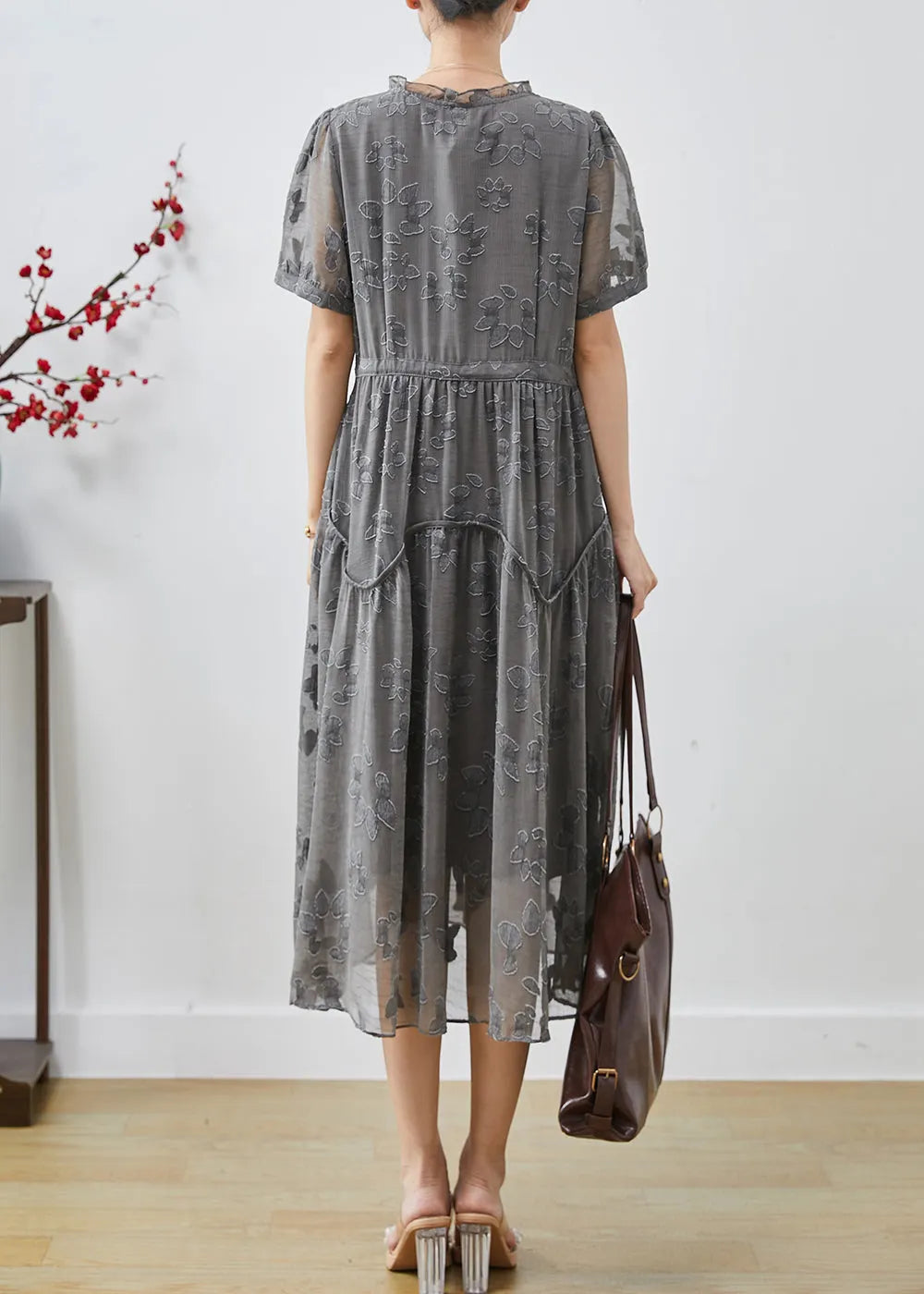 A Vintage Style Dress with Delicate Timeless Details