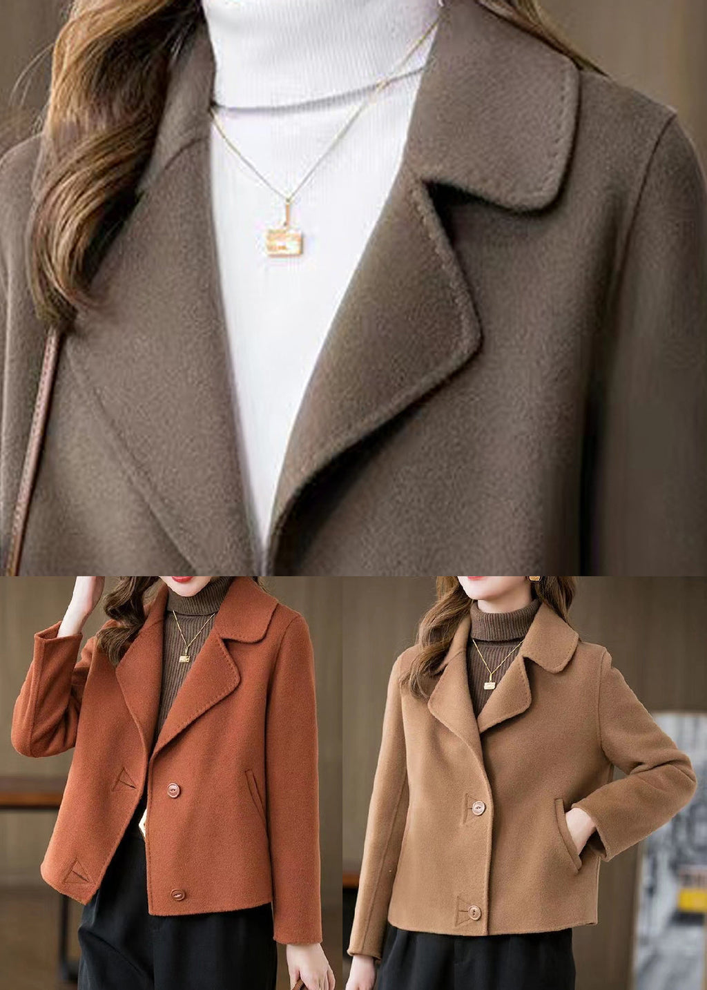 A Vintage Style Coat with Delicate Timeless Details