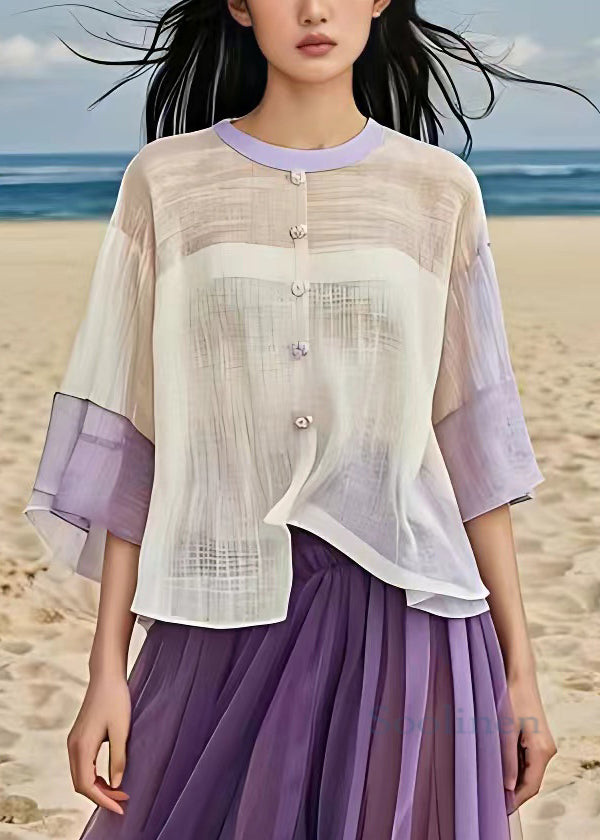A Vintage Style Shirt with Delicate Timeless Details