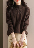 A Vintage Style Sweater with Delicate Timeless Details
