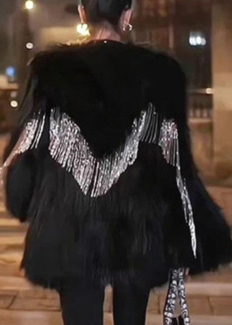 A Vintage Style Coat with Delicate Timeless Details