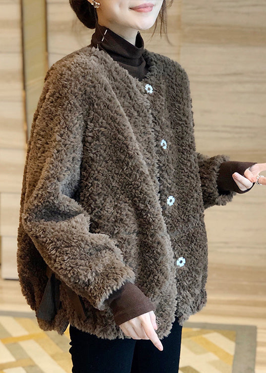 A Vintage Style Coat with Delicate Timeless Details
