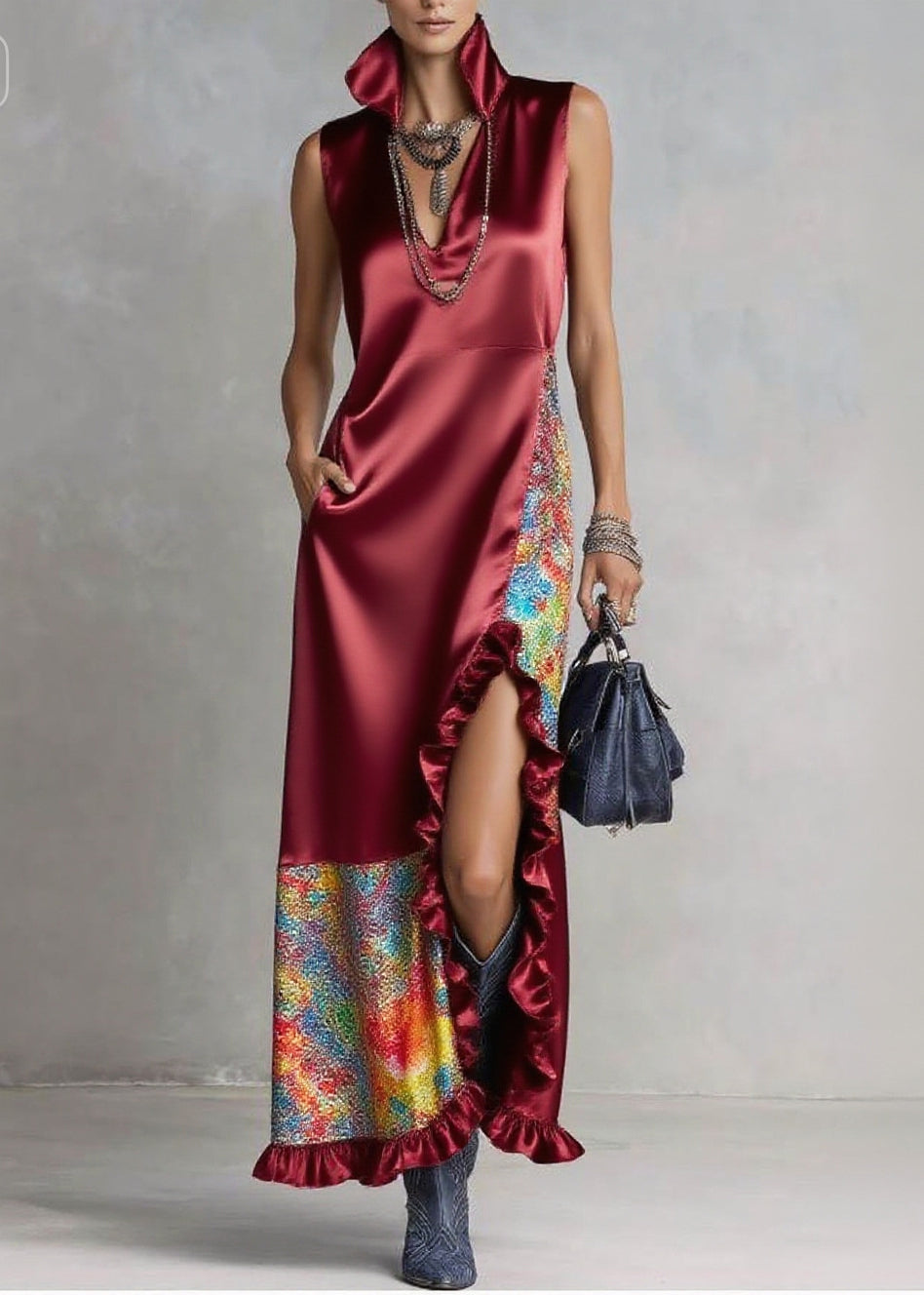 Elegantly Styled Dress for Everyday Wear