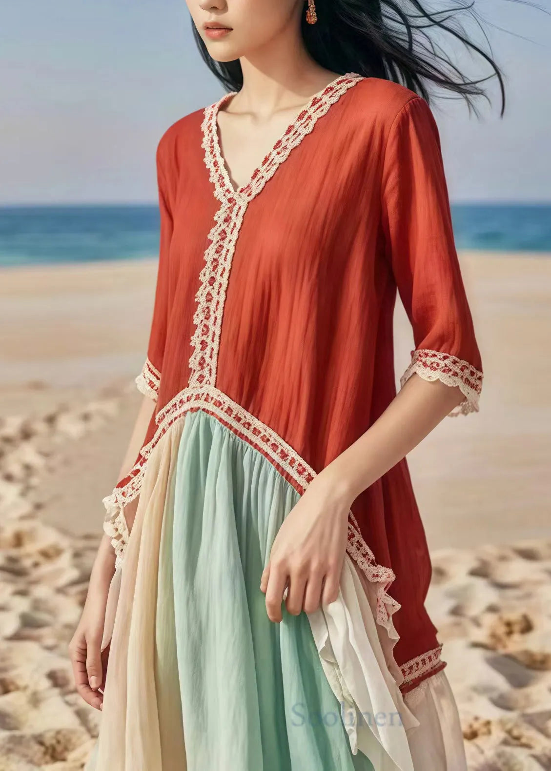 A Vintage Style Dress with Delicate Timeless Details