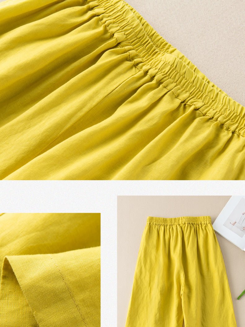 A Vintage Style Pants with Delicate Timeless Details