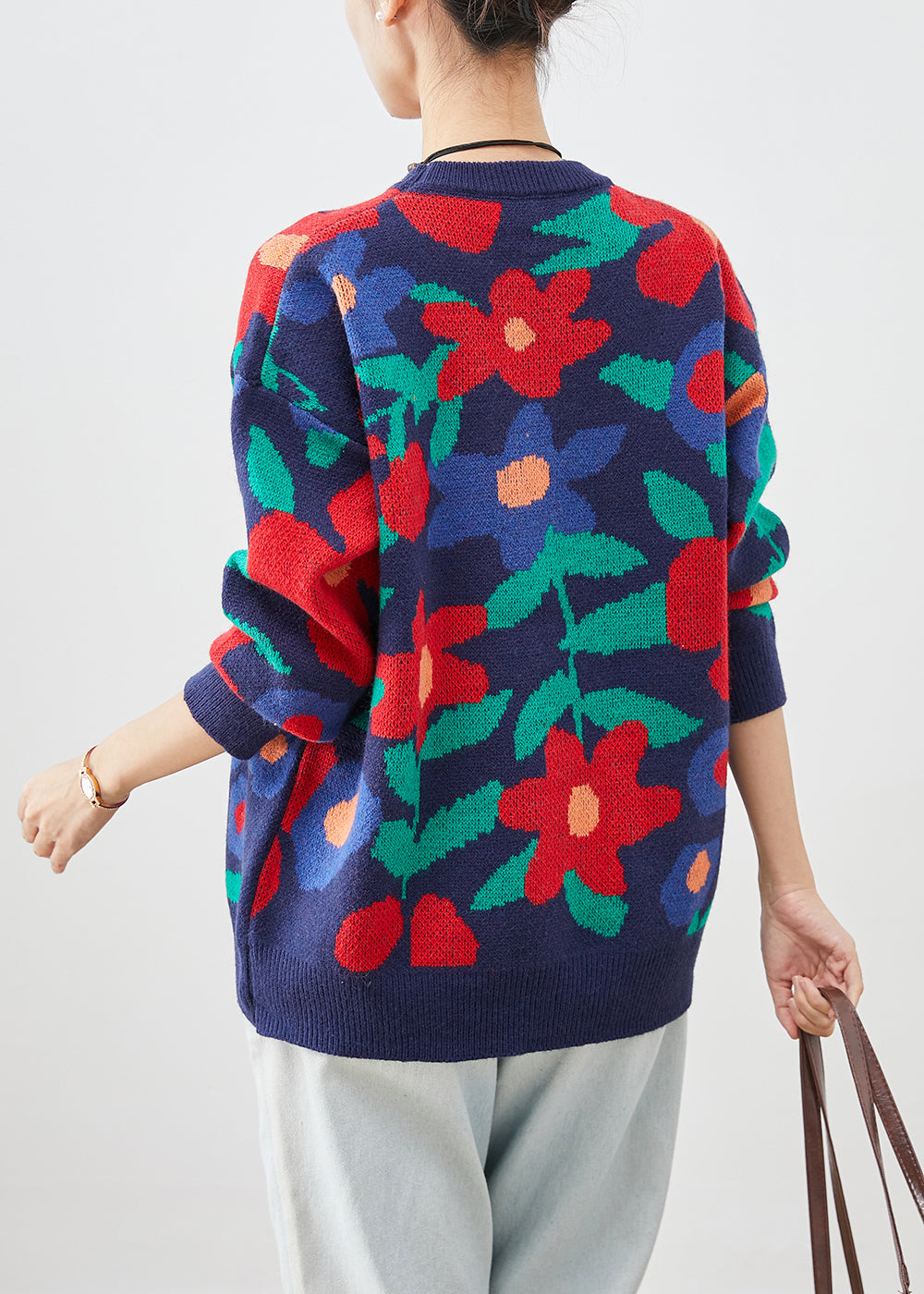 A Vintage Style Sweater with Delicate Timeless Details