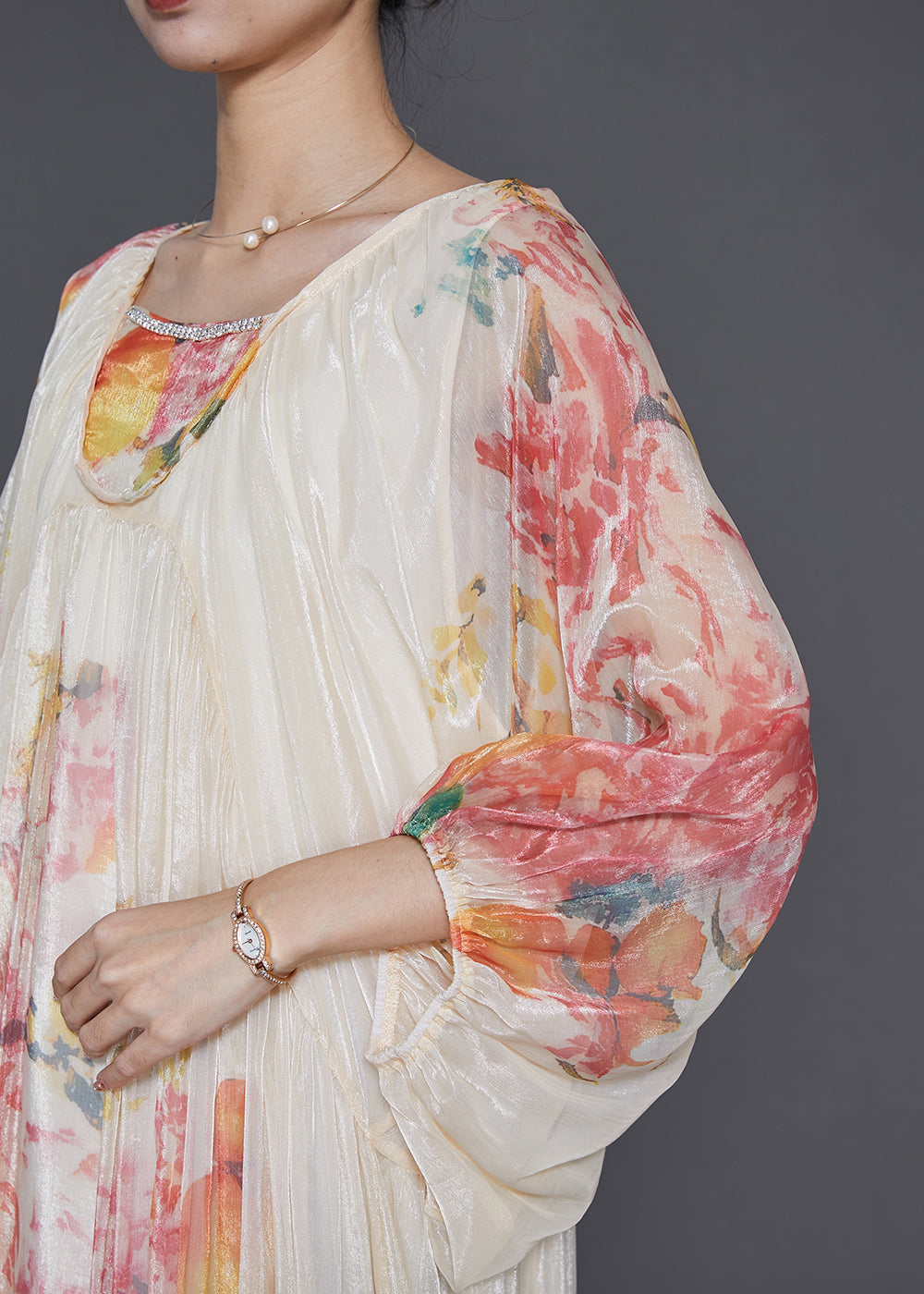 A Vintage Style Dress with Delicate Timeless Details