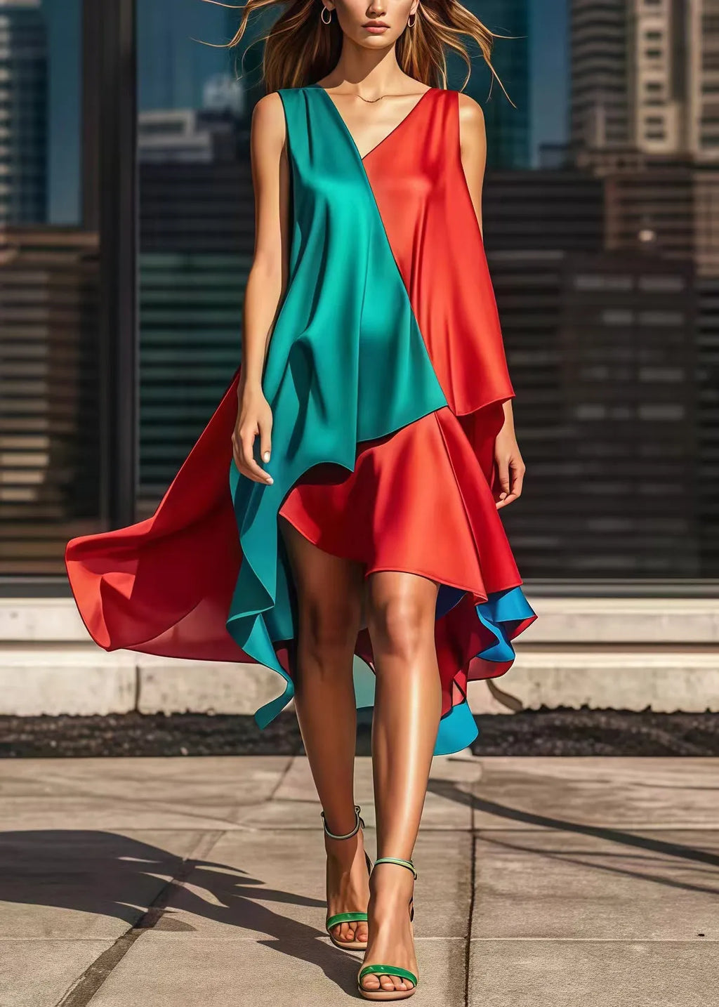 Well Tailored Dress with a Graceful Silhouette