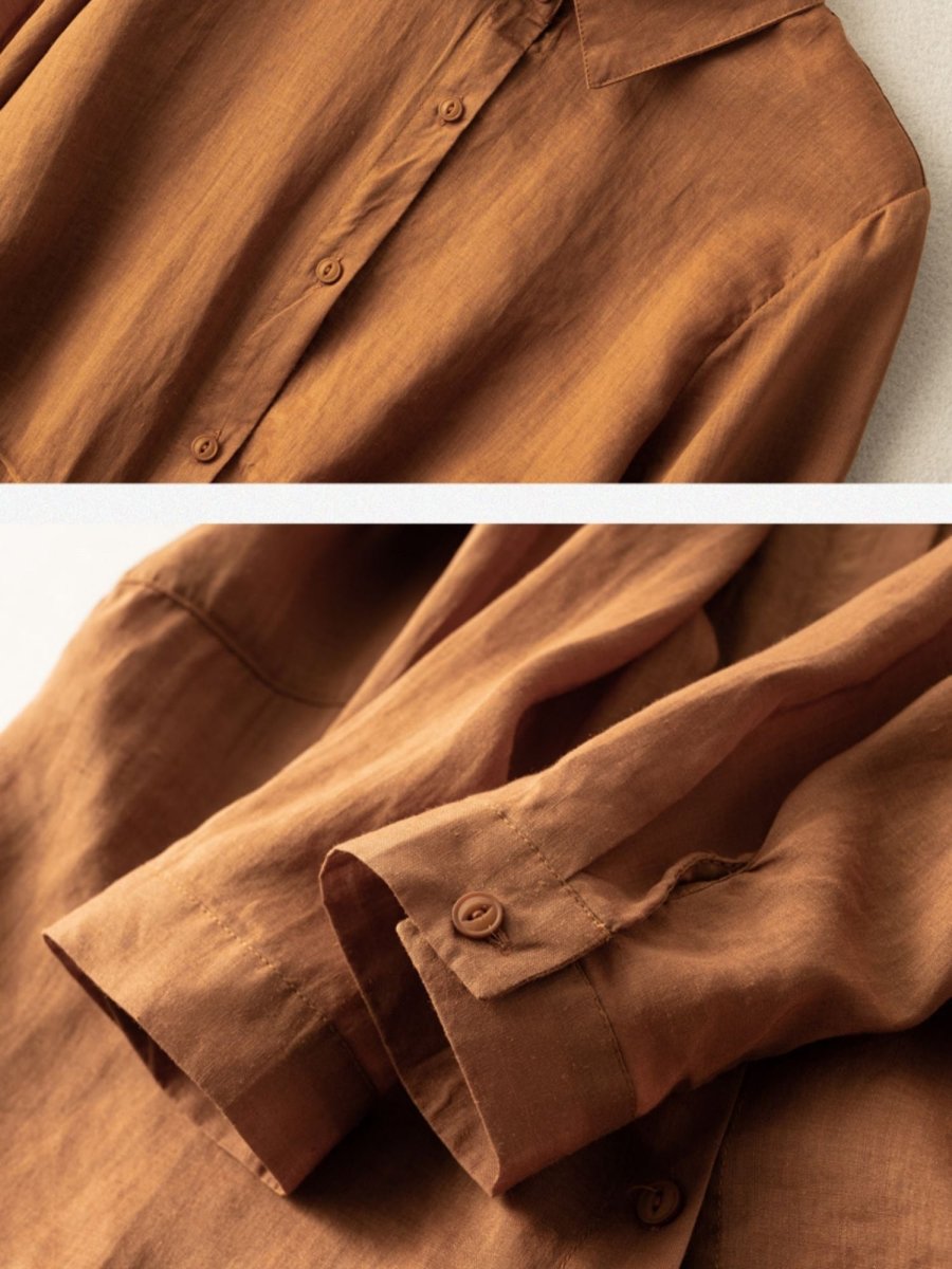 A Vintage Style Shirt with Delicate Timeless Details