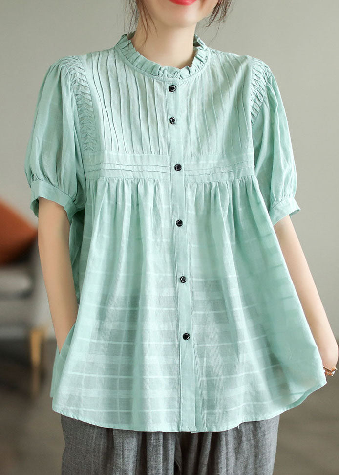A Vintage Style Shirt with Delicate Timeless Details