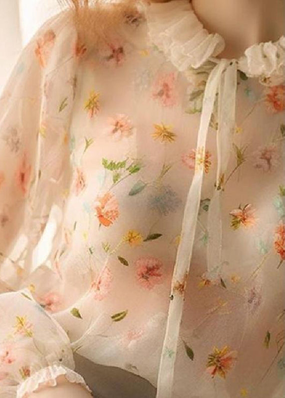A Vintage Style Shirt with Delicate Timeless Details