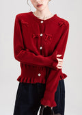 A Vintage Style Cardigan with Delicate Timeless Details